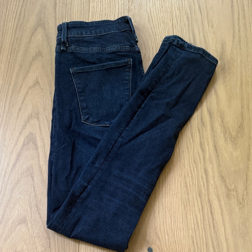 Abercrombie & Fitch Indigo High-Rise Jeans
